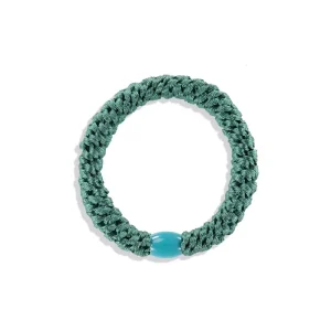 Kknekki Snag Free Hair Band in Petrol Green by Bon Dep