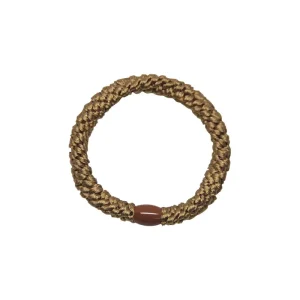 Kknekki Snag Free Hair Band in Taupe by Bon Dep