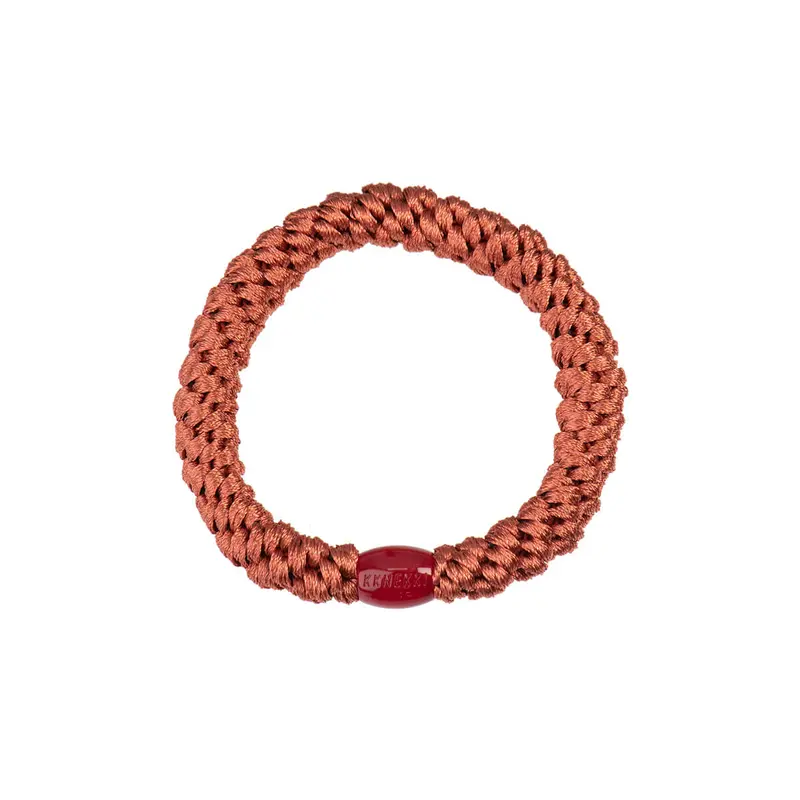 Kknekki Snag Free Hair Band in Terracotta by Bon Dep