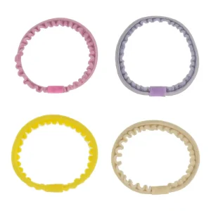 Kknekki Snag Free Thin Hair Bands in Yellow Mix by Bon Dep