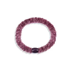 Kknekki Velvet Hair Band in Mauve by Bon Dep