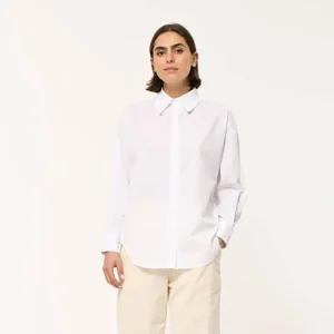 Kumiko Shirt in Off White by Humility