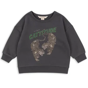 Lou Sweatshirt in Magnet by Konges Sljd