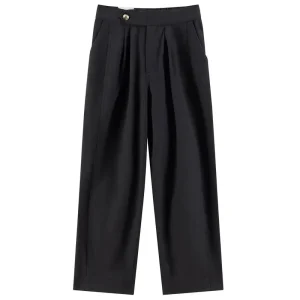 Penelope Trousers in Black by Leon & Harper