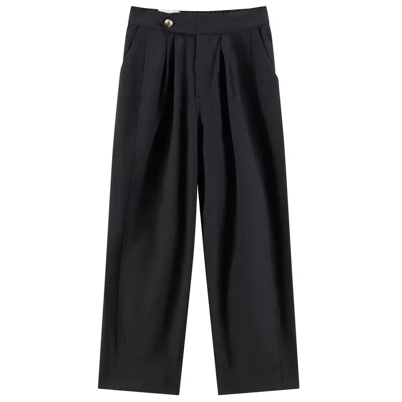 Penelope Trousers in Black by Leon & Harper