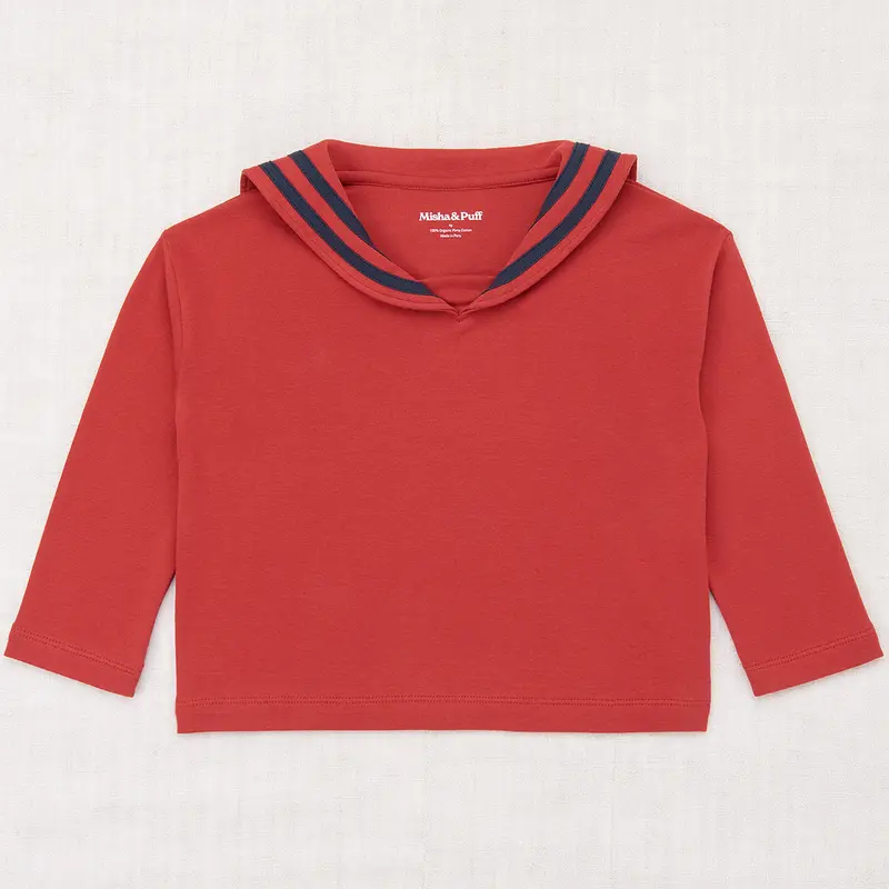 Sailor Top in Garnet by Misha & Puff