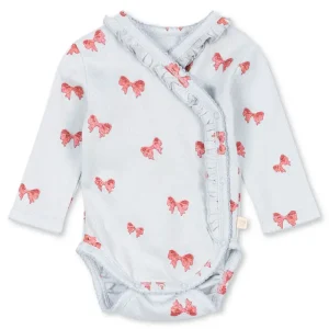 Sui Baby Body in Rosia Blue Bow by Konges Slojd
