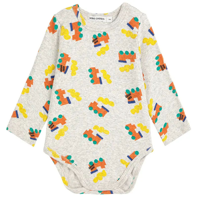 Bobo Choo Choo All Over Baby Body by Bobo Choses