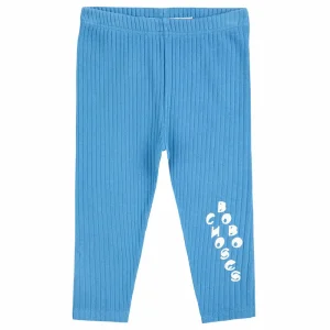 Bobo Choses Baby Leggings in Blue by Bobo Choses