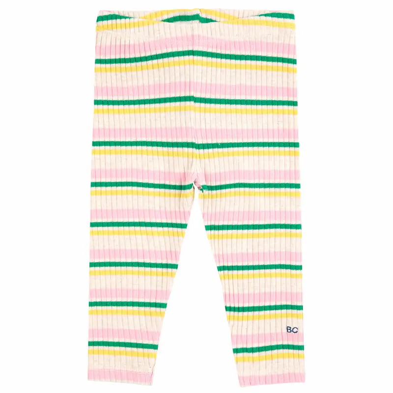 Bobo Choses Striped Baby Leggings by Bobo Choses