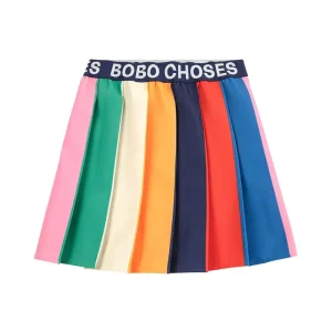 Bobo Colour Block Pleated Skirt by Bobo Choses