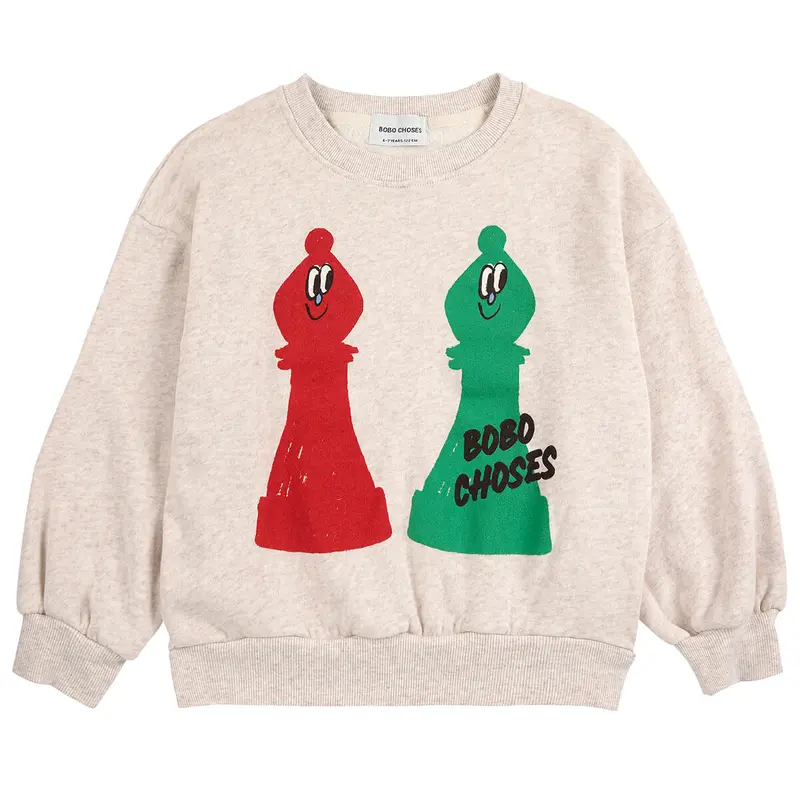 Checkmate Sweatshirt by Bobo Choses
