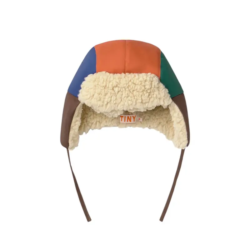 Colour Block Chapka by Tinycottons