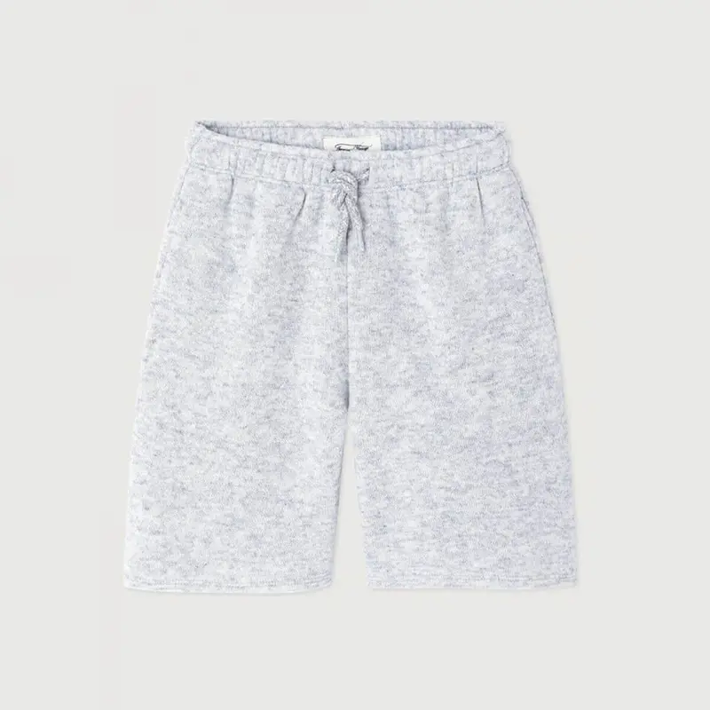 Evona Kid's Shorts in Melange Light Grey by American Vintage