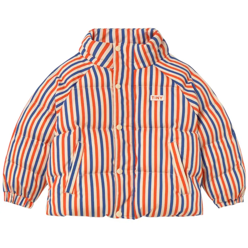 Jacket in Summer Red / Dark Blue by Tinycottons