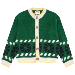 Kaleidoscope Jacquard Cardigan by Bobo Choses