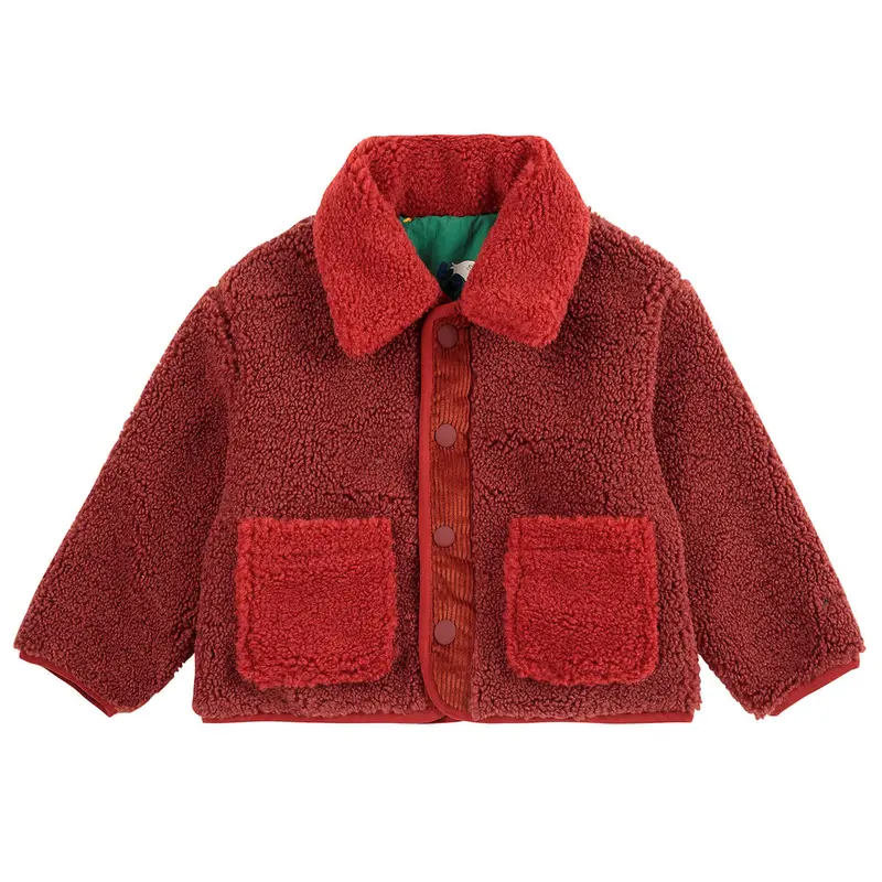La Oca All Over Reversible Baby Jacket by Bobo Choses