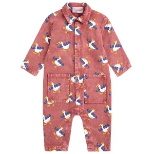 La Oca All Over Woven Baby Overall by Bobo Choses