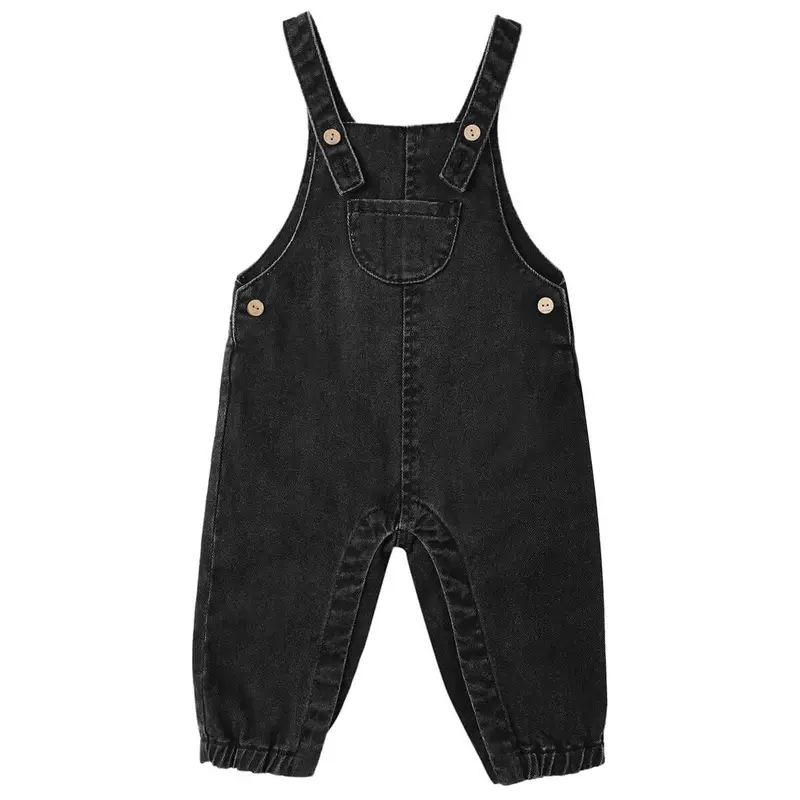 Overall in Washed Black by Rylee & Cru