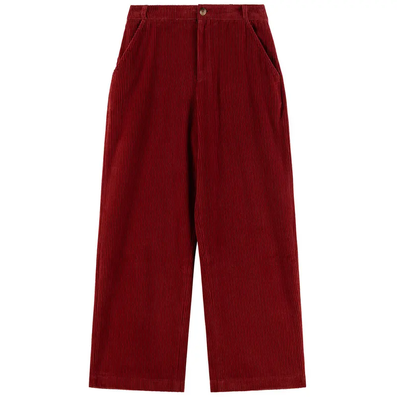 Pamira Trousers in Berry by Leon & Harper