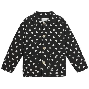 Quilted Coat in Hearts by Rylee & Cru