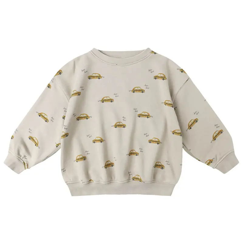 Relaxed Sweatshirt in Taxi by Rylee & Cru