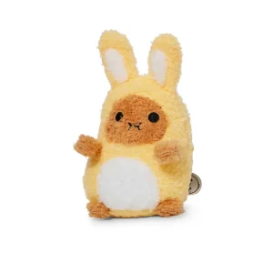 Ricespud Bunny Mini Sitting Plush Toy in Yellow by NooDoll
