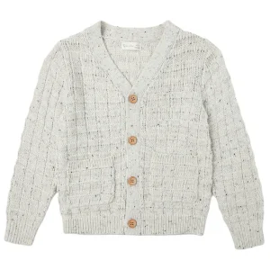 Wynn Cardigan in Oatmeal Speckle by Rylee & Cru