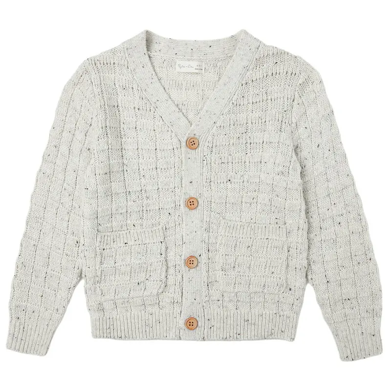 Wynn Cardigan in Oatmeal Speckle by Rylee & Cru