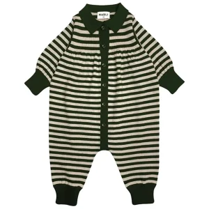 Artist Romper in Ivy Stripe by Mabli