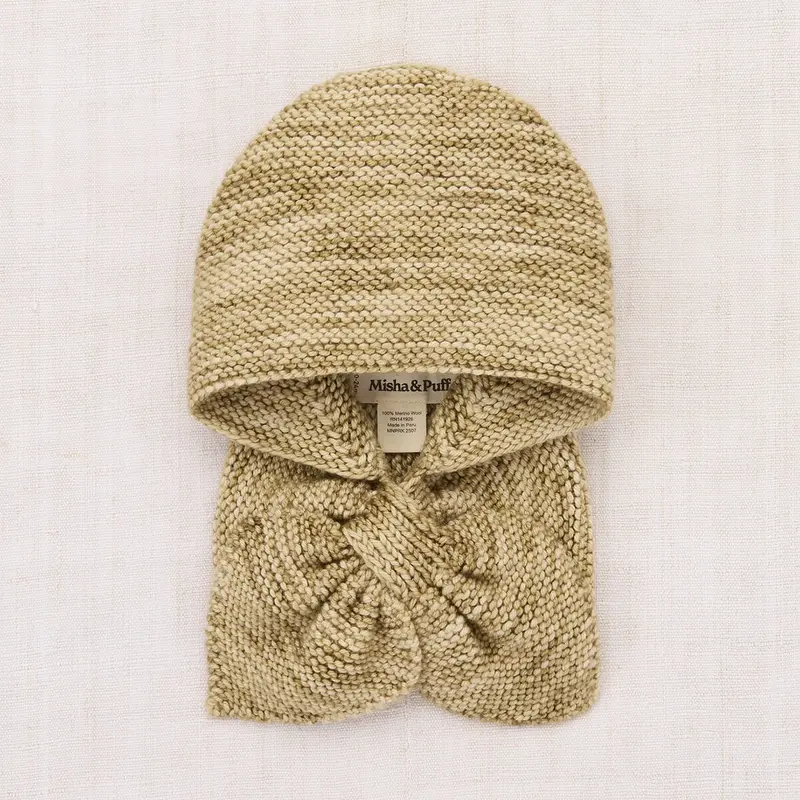 Baby Sledding Hood in Pebble by Misha & Puff