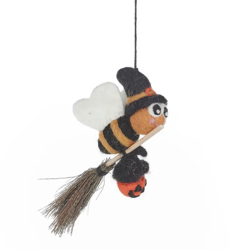 Bee-Witched Hanging Halloween Decoration by Felt So Good