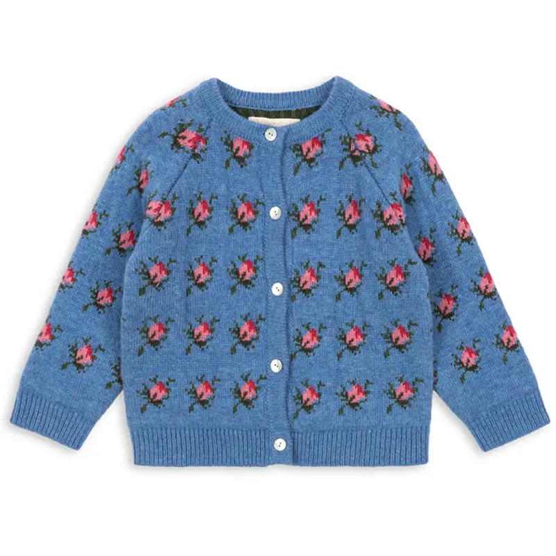 Belou Cardigan in Rosie Shades by Konges Slojd