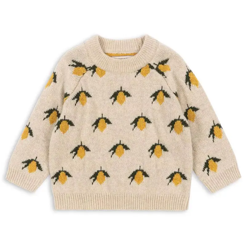 Belou Sweater in Lemon by Konges Slojd
