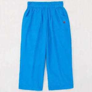 Corduroy Camp Pant in Cerulean by Misha & Puff
