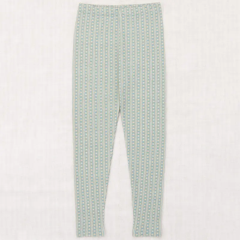 Legging in Overcast House Little Floral by Misha & Puff