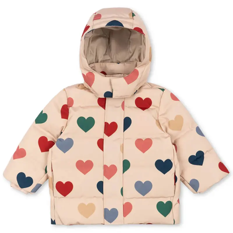 Magnum Down Jacket in Bon Coeur Color by Konges Sljd - Last One In Stock - 7-8 Years