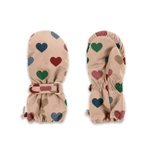 Nohr Mittens in Coeur Color by Konges Sljd