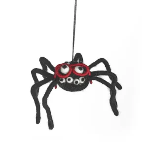 Specky Spider Hanging Halloween Decoration by Felt So Good