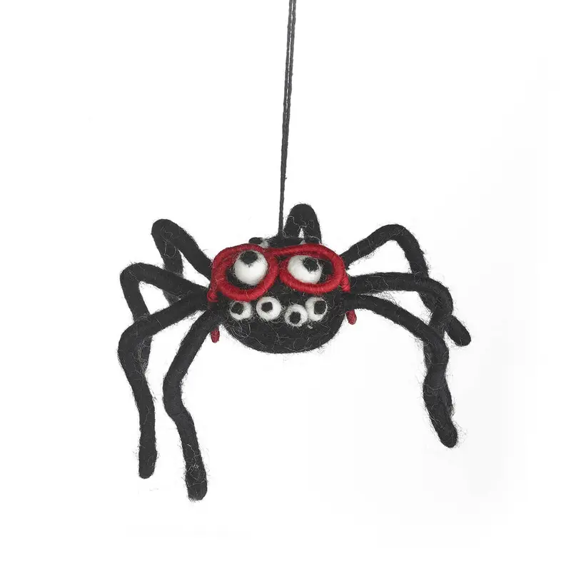 Specky Spider Hanging Halloween Decoration by Felt So Good