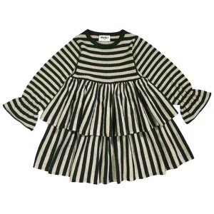 Stevie Dress in Ivy Stripe by Mabli