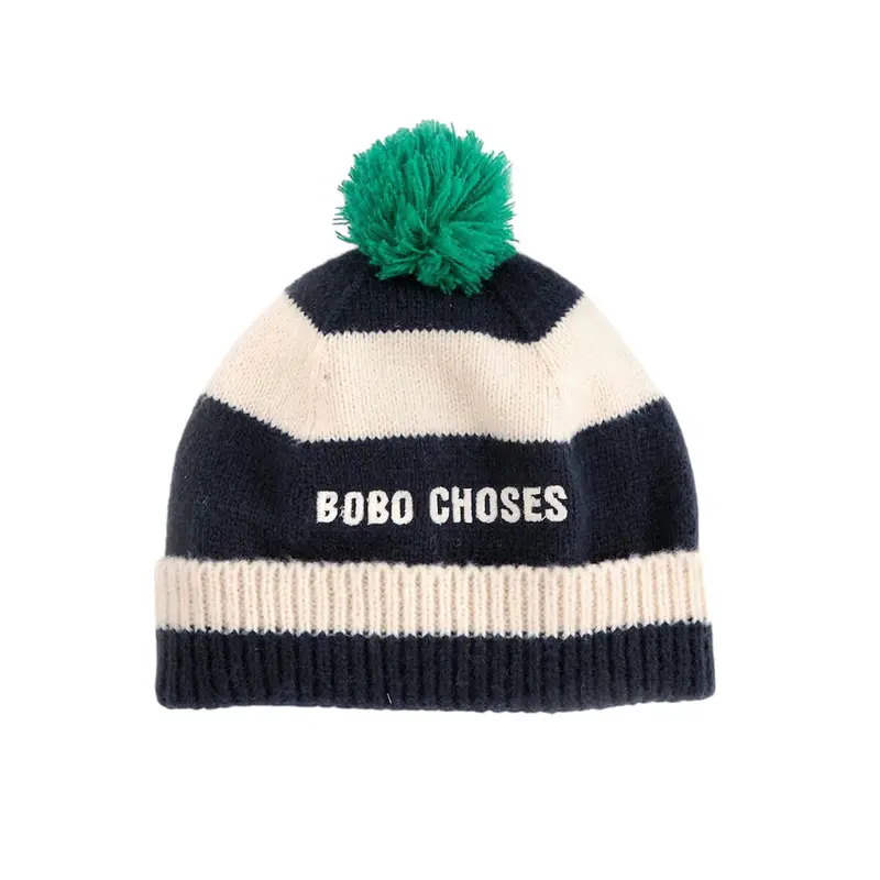 Stripe Beanie by Bobo Choses