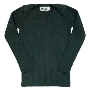 Sylfaen Skinny Rib in Ivy by Mabli