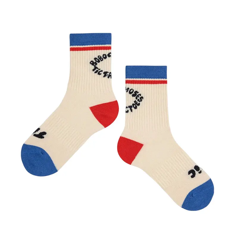 Tic-Tac-Toe Long Socks by Bobo Choses