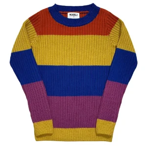 Trapeze Skinny Rib in Kaleidoscope by Mabli