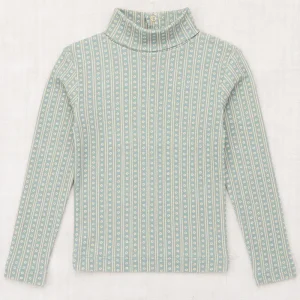 Turtleneck in Overcast Little House Floral by Misha & Puff