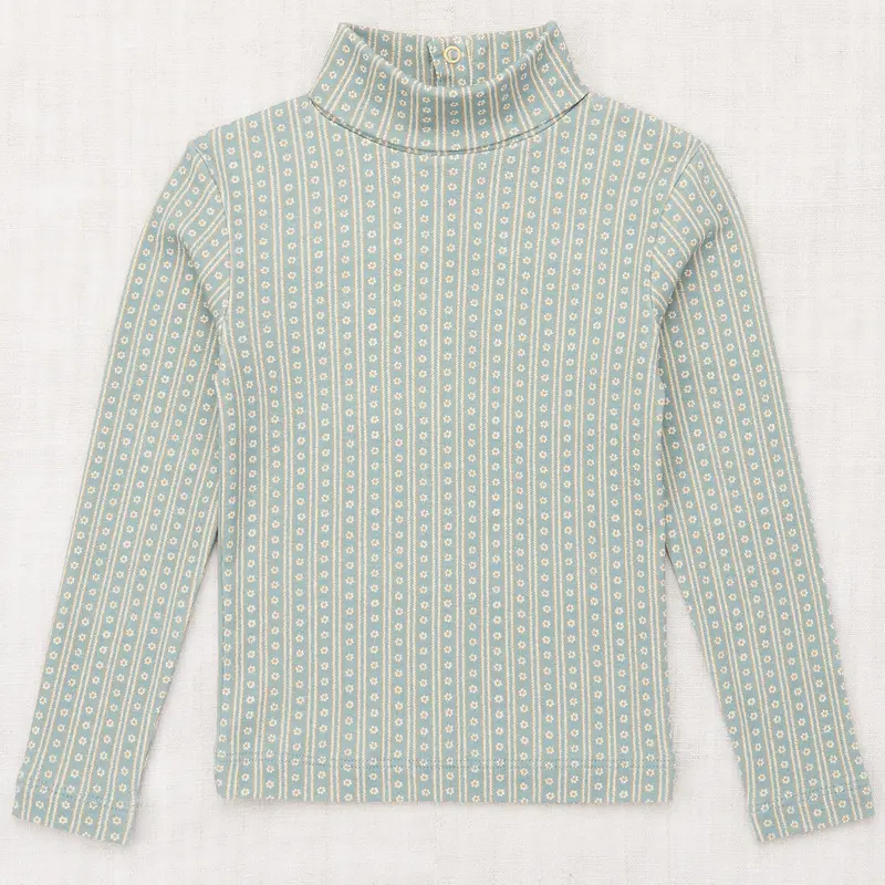 Turtleneck in Overcast Little House Floral by Misha & Puff