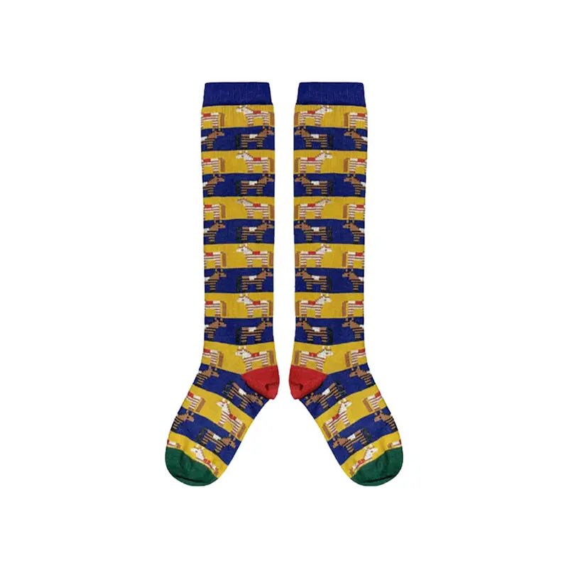 Zorse Long Socks in Sapphire by Mabli