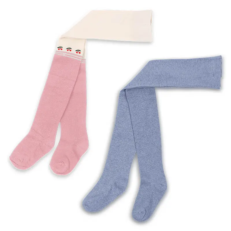 2 Pack Cherry Lurex Tights by Konges Slojd