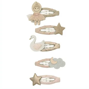 Ballerina Mini Clic Clac Hair Clips by Mimi & Lula